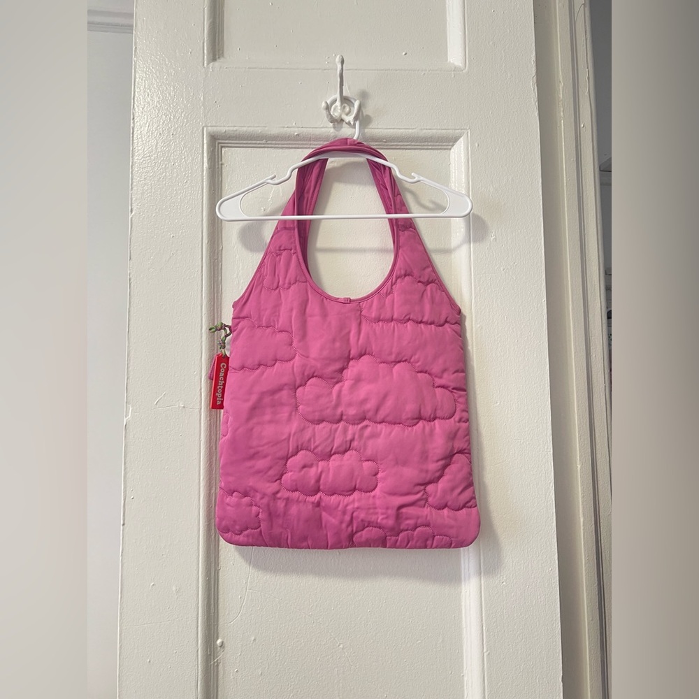 Coachtopia Loop Flat Tote With Cloud Quilting - image 2